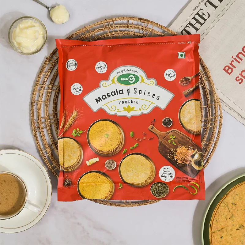 Masala Round Khakhra (Pack of 5), 200 g-1.webp